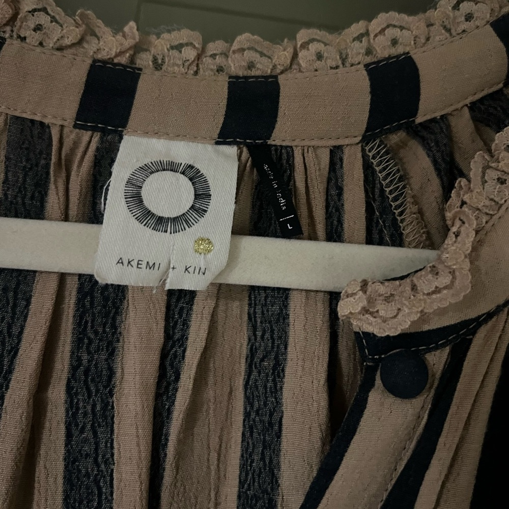 Akemi & Kin Manuela Striped Blouse - Picture 4 of 6